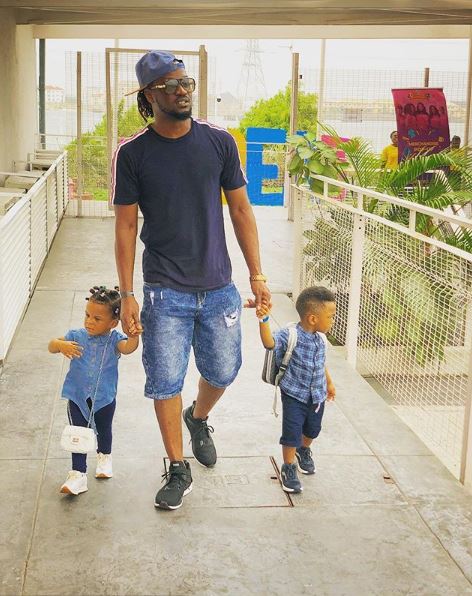 "Outing With My Partners" Paul Okoye (Rudeboy) Share New Adorable Photo Of His Twins