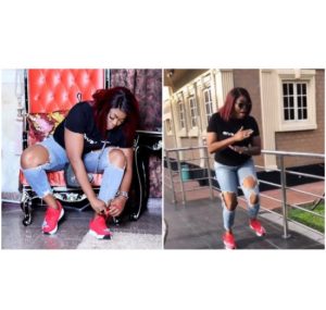 See The Viral Video Of funke Akindele Dancing Zanku