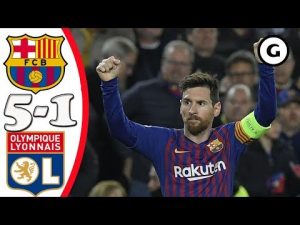 VIDEO: Barcelona Vs Lyon 5-1 UCL 2019 Goals Highlights