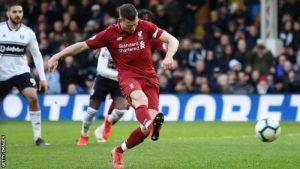 VIDEO: Liverpool Vs Fulham 2-1 EPL 2019 Goals Highlights