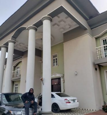 Harrysong Shows Off The Exterior And Interior Decoration Of His Expensive Mansion (Photos)