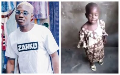 Zlatan Bless This 2 Yrs Old Girl With N1 Million For Doing This (Watch Video)