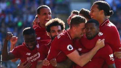 VIDEO: Liverpool Vs Cardiff City 4-0 EPL 2019 Goals Highlights