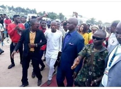 Actress Regina Daniels Makes First Outing With her Alleged boyfriend, Ned Nwoko (Photos)