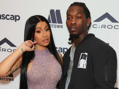 Cardi B Unveils New Offset's Name Tattoo On her Leg (Photos)