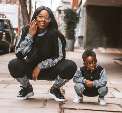 Tiwa Savage Rents A Whole Cinema For Her Son To Watch The Lion King