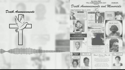 Alkaline - Death Announcements