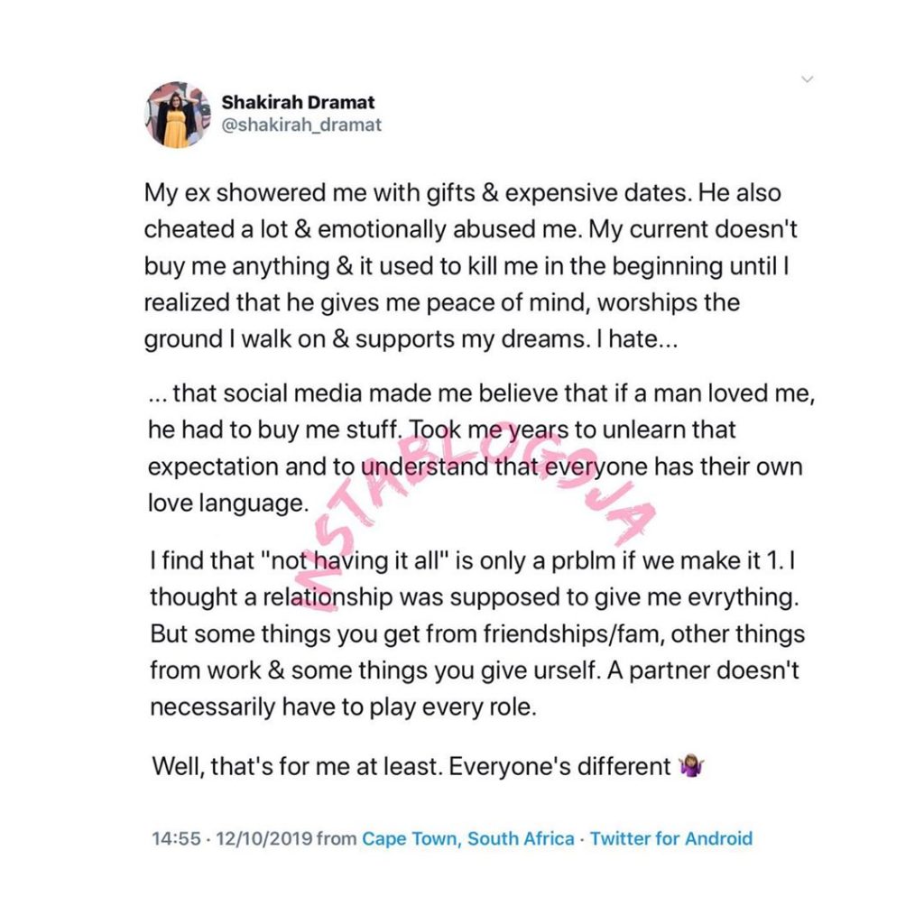 Social media made me believe that if a man loved me, he had to buy me stuffs – Activist