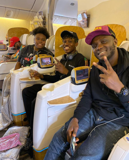 Zlatan Ibile & Teni Jets Out To Dubai (Photos)