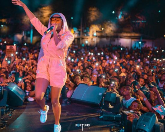 DJ Cuppy And Zlatan Performs "Gelato" For The First Time
