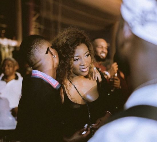 See The Photo Of Wizkid Hanging Out With Genevieve Nnaji That Got People Talking