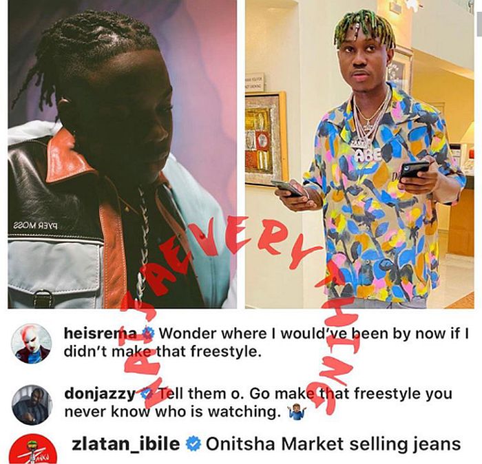 Zlatan gives Rema an Epic reply on Twitter after he Asked a question