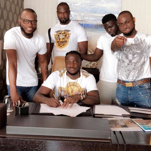 Peruzzi is Not Signed To DMW ? Davido And Golden Boy Entertainment CEO Exchange Words (Full details)