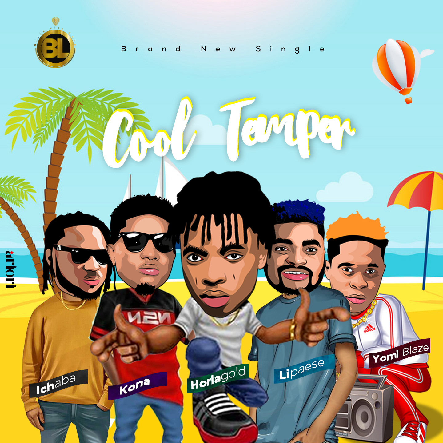 Horlagold Ft. Kona, Ichaba, Lipaese, Yomi Blaze – Cool Temper