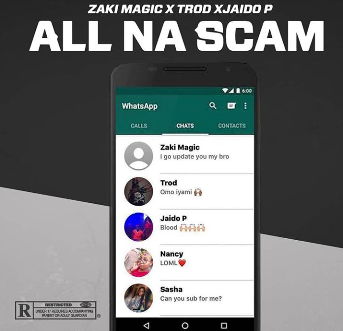 Zaki Magic - All Na Scam Ft. Trod & Jaido P