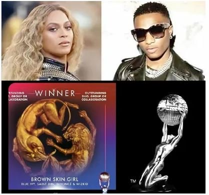 Starboy!!! Wizkid Bags A New "NAACP Image Award" With Beyonce