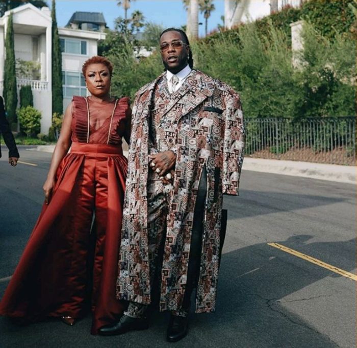 Burna Boy Releases Beautiful Pictures With His Mum, Bose Ogulu (Photos)