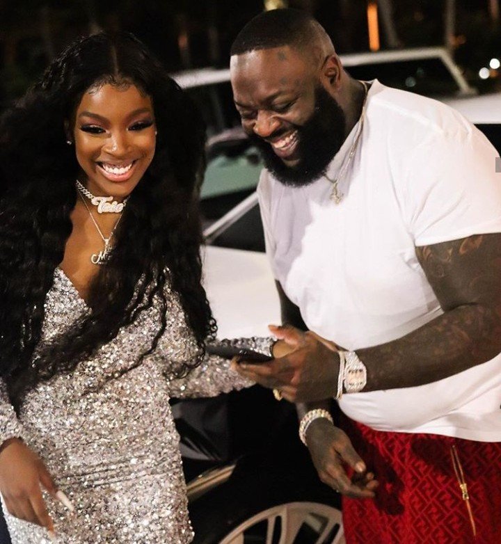 Meets Rick Ross 18 Years Old Daughter, Toie (PHOTOS)