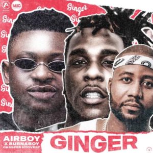 Airboy - Ginger Ft. Burna Boy, Cassper Nyovest
