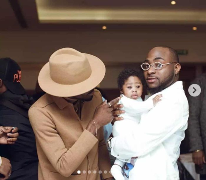 Davido Shares Lovely Photos Of His Godson