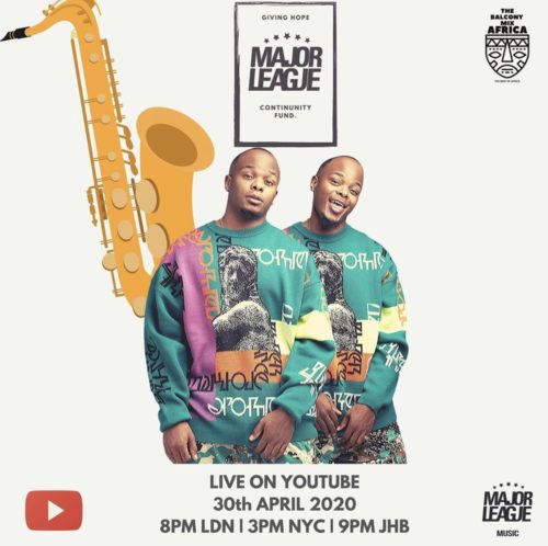 Major League - Amapiano Live Balcony Mix 13 Mp3 Audio Download