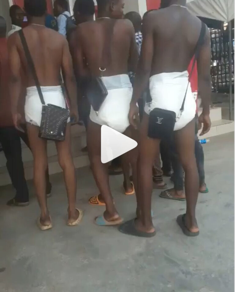 Five Guys Wearing Baby’s Pampers Storms ATM to Withdraw Money (Video)