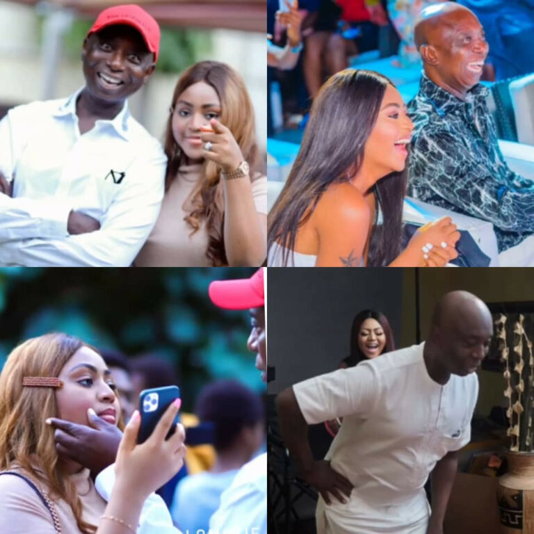 ‘I love you baby’- Regina Daniels tells her husband as he turns a year older (video)
