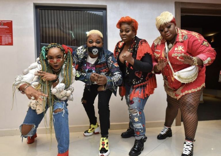 Gangster Pictures of Chioma Akpotha, Funke Akindele & Eniola Badmus Hit The Internet