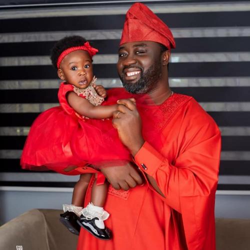 Nollywood actress Mercy Johnson shares beautiful pictures from her daughter’s dedication