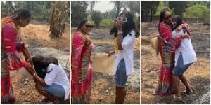 See the expensive surprise gift Kaisha mother gift her in Imo State