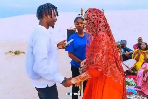 Laycon Seen Supporting His Friend Nengi At The Making Of Davido’s #JOWO Music Video