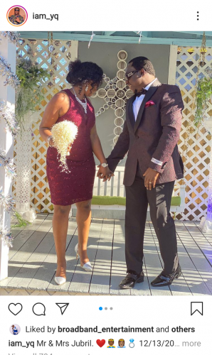 Singer YQ Finally Ties The Knot With His Love