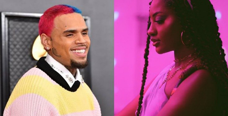 Chris Brown praises Nigerian singer, Tems, says she’s so on fire