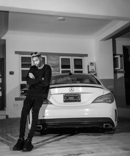 Lil Frosh buys brand new Benz months after Davido terminated his contract with DMW (Photos)