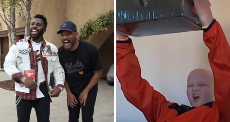 Will Smith and Jason Derulo gifts a cancer patient a PS5