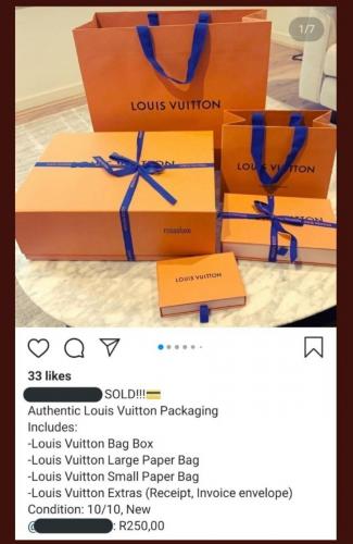 OAP Toolz in shock after finding out people actually buy empty designer boxes to flaunt on IG