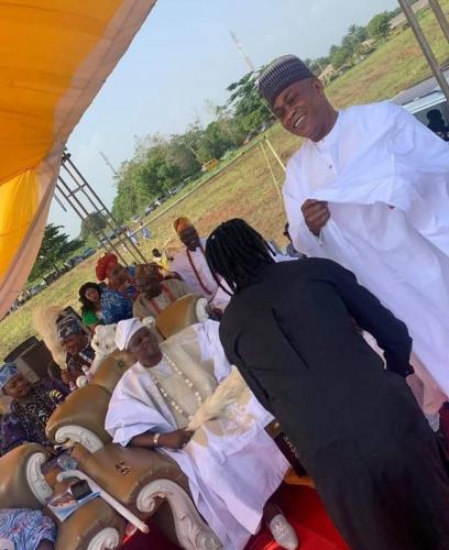 Laycon honoured with a Chieftaincy title in Ogun State (Photos/Video)