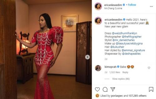 See the hilarious reply BBNaija Erica gave a men who called her "His EX"