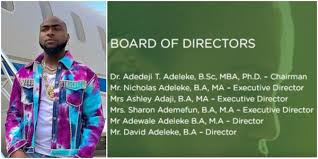 Singer Davido set to retire from Music, joins father’s company as a director