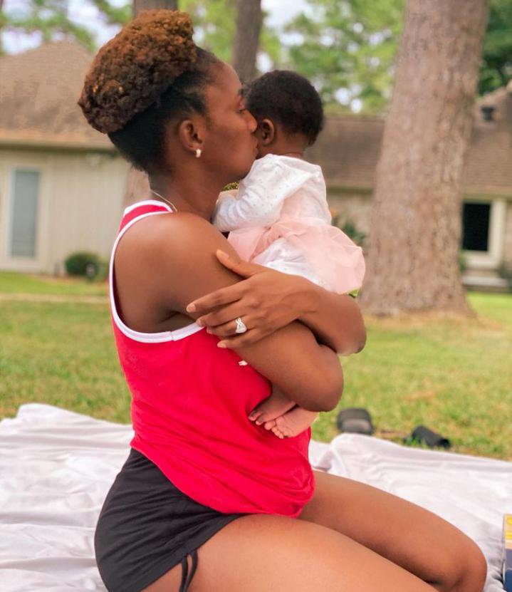 Simi finally reveals why she keeps hiding her baby’s face, see what she said!!!