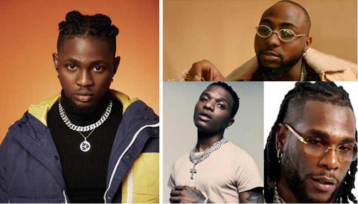 Omah Lay warns people to stop comparing him with Wizkid, Davido or Burna Boy, say he can't ...... (Video)
