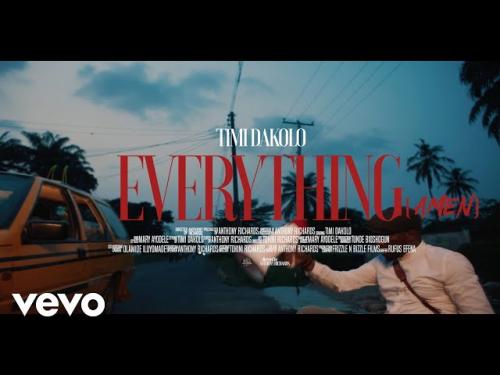 VIDEO: Timi Dakolo - Everything (Amen)