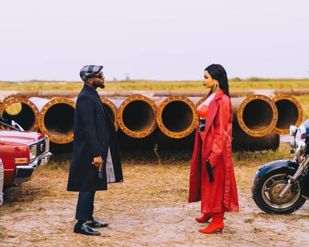 Months after she appeared in his Jowo video, See what Nengi did to Davido (Screenshots)