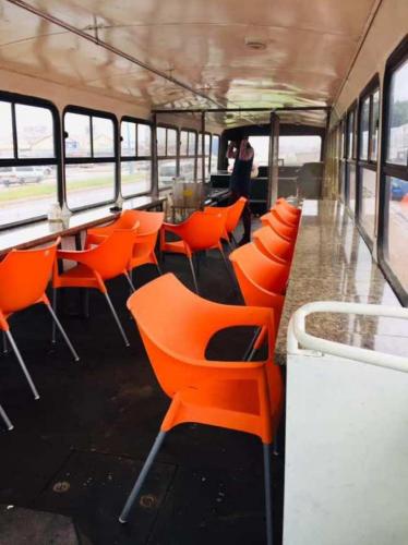 Amazing!!! Man converts 47-seater bus into mobile restaurant (Photos)