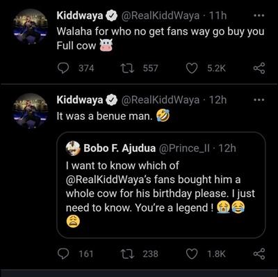 Benue man gifts Kiddwaya a cow to celebrate his birthday (video)