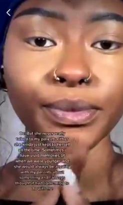 Lady narrates how she found out that her sister is her real mother (Video)