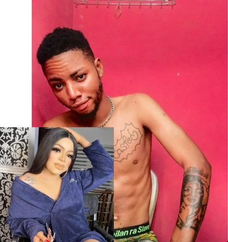 Man who tattooed Bobrisky Finally joins crossdressing (Video)