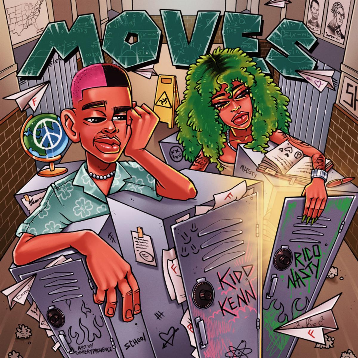 Kidd Kenn Feat. Rico Nasty - Moves
