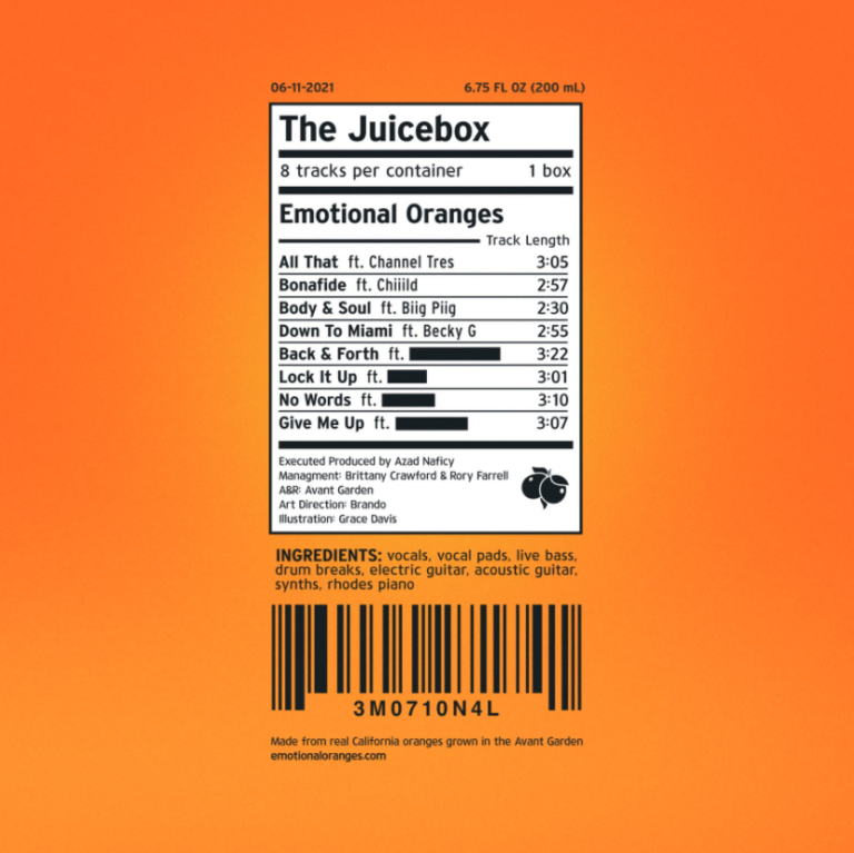 Emotional Oranges - The JuiceBox