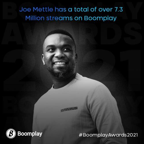 Joe Mettle Receives Boomplay Awards For "Wind of Revival" Album